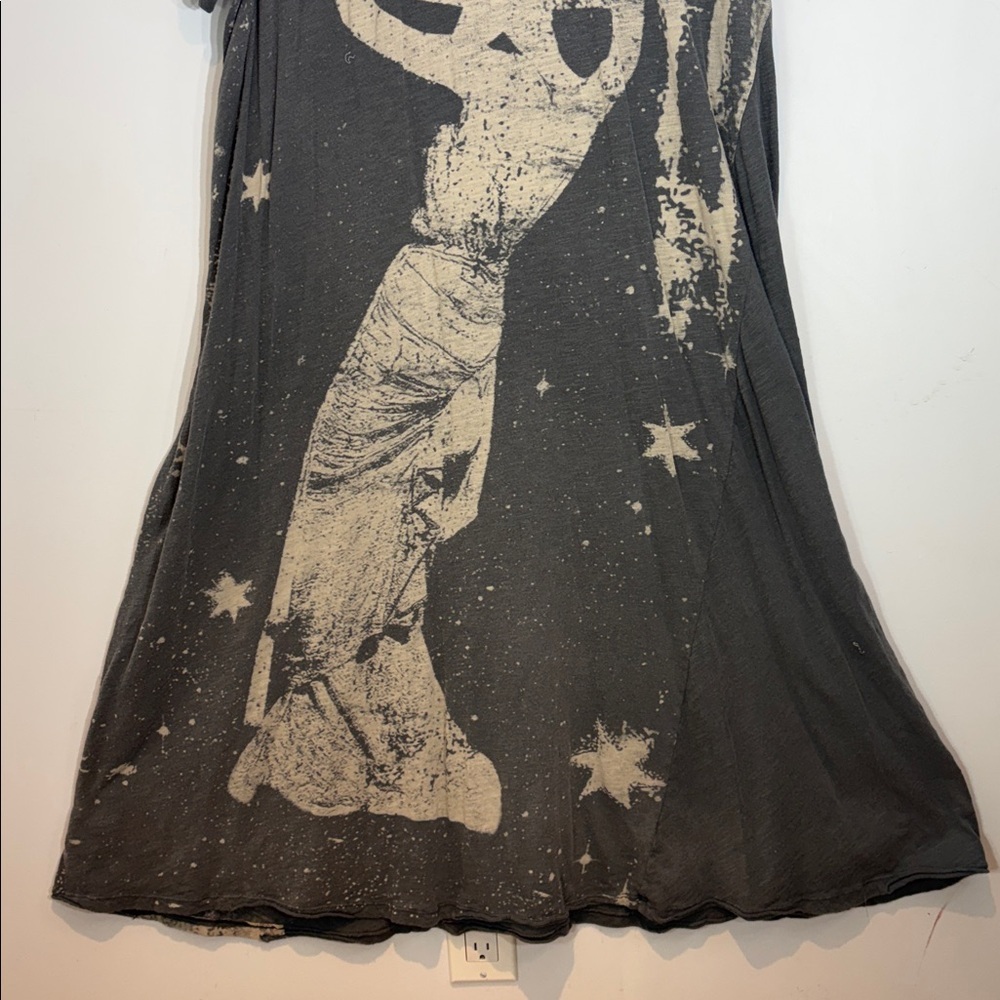 Magnolia Pearl Space Disco Tee Dress in the Ozzy color 100% cotton jersey - Picture 10 of 15